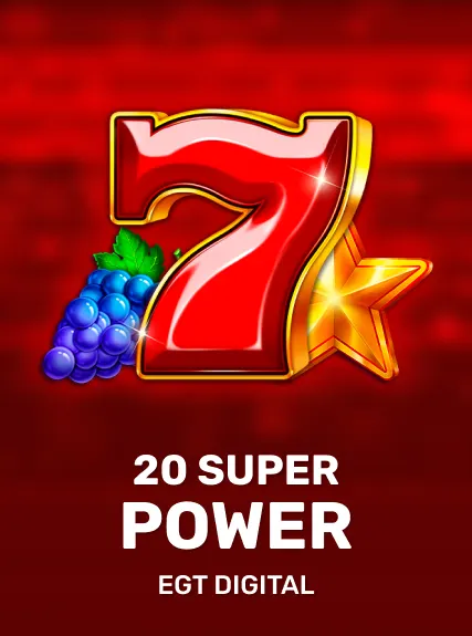 20 Super Power game tile